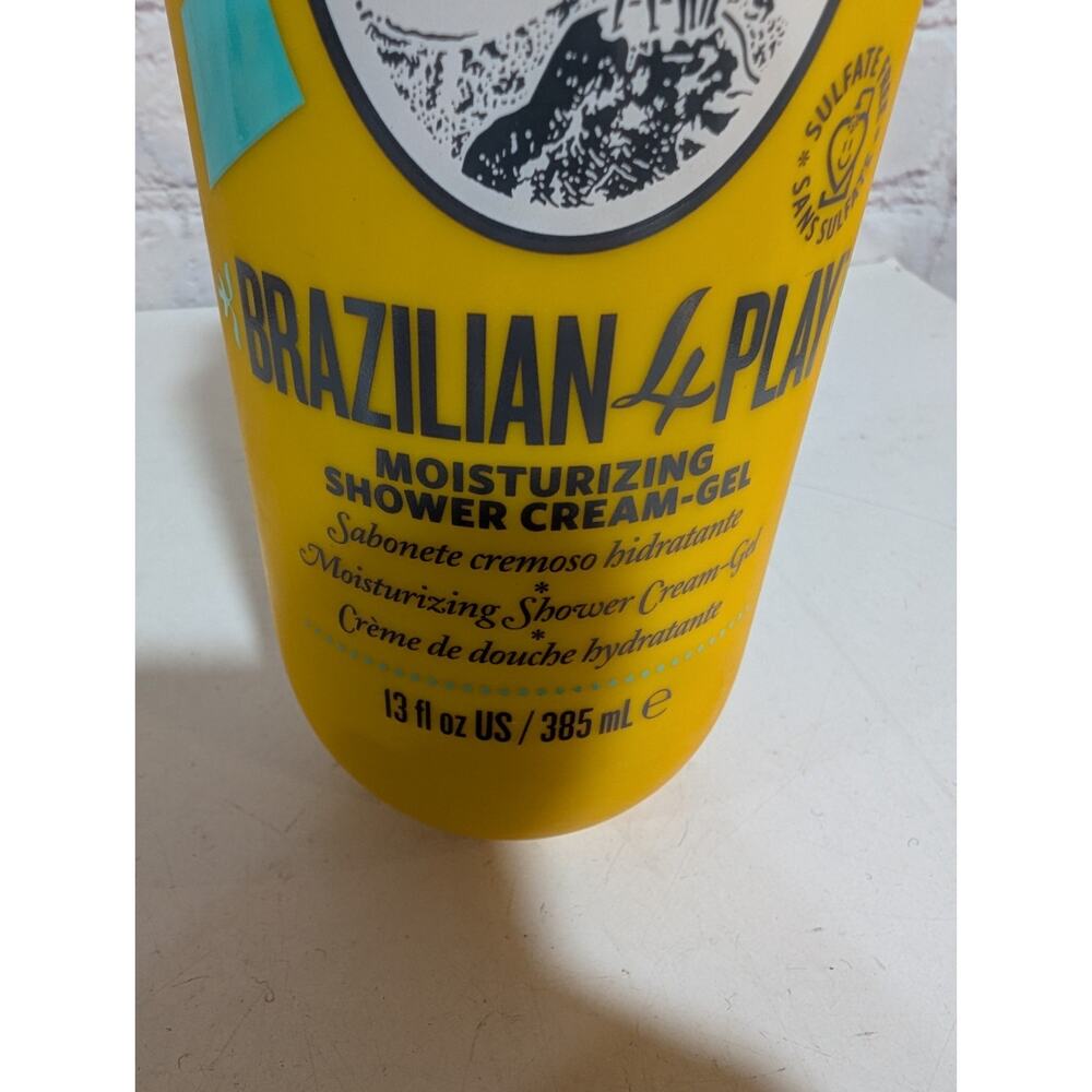 Sol de Janeiro Brazilian 4 Play Moisturizing Shower Cream-Gel 13 oz / 385 ml NEW - Picture 2 of 8